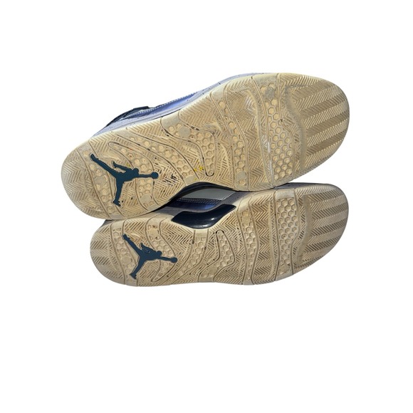 Nike Air Jordan Prime Flight Obsidian Royal Silver 616846-407 Men's Size11.5 - Picture 5 of 6